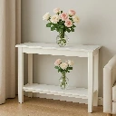 Mesa de arrime simil carrara blanca