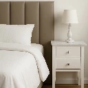 Mesa de luz simil carrara