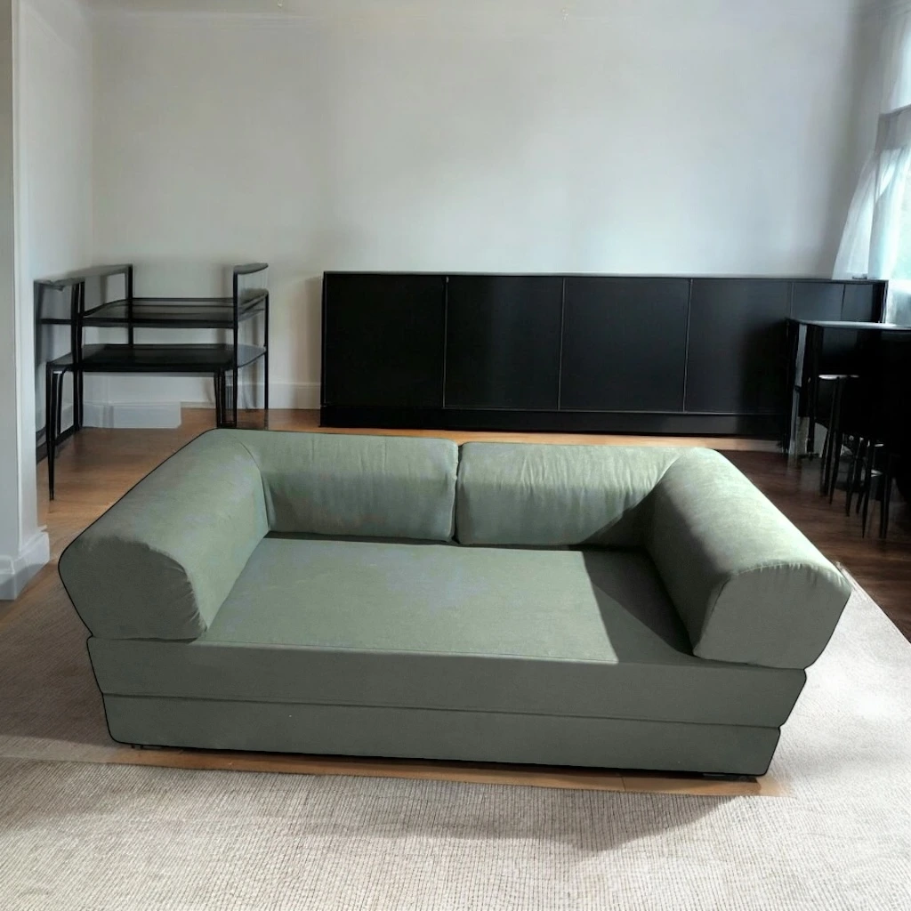 Sillón Teddy (160x90, Antidesgarro Boss – Natural)