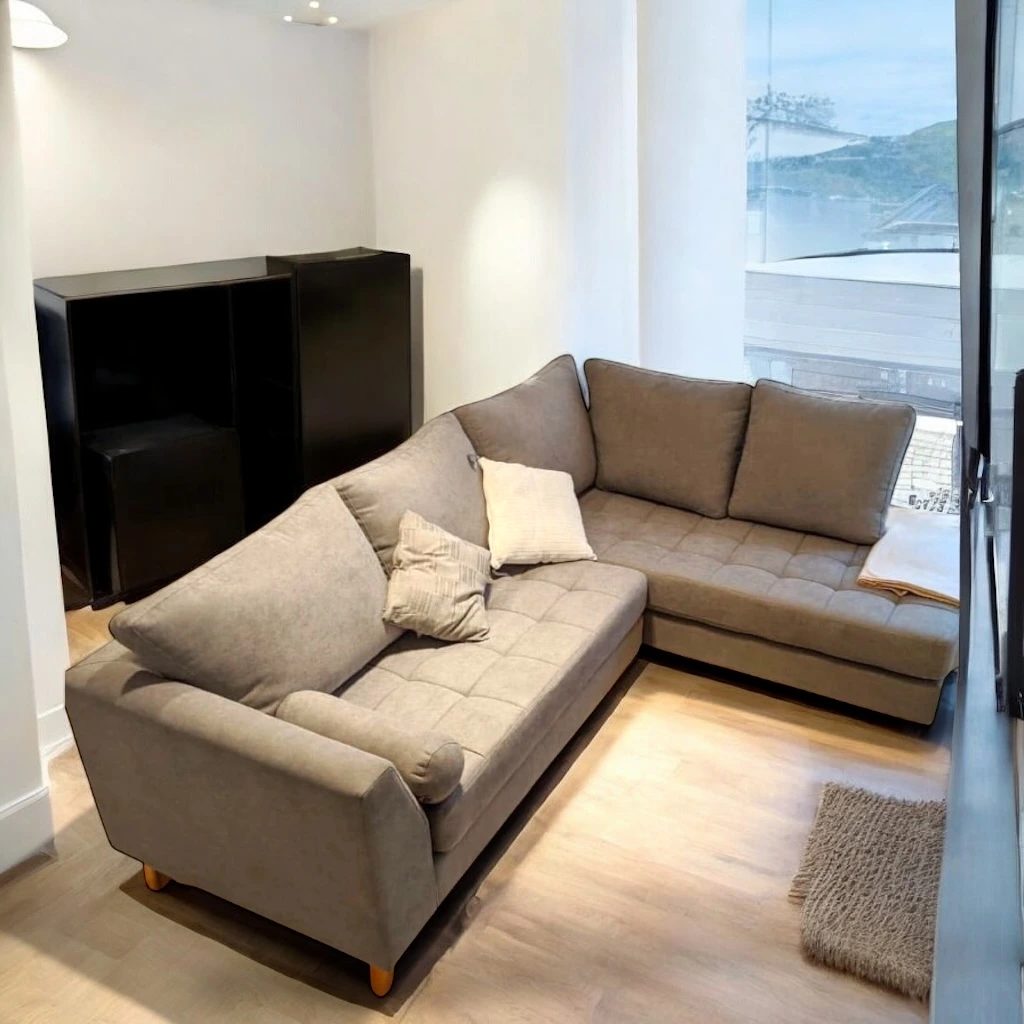 Sillón Faraón (210x160, Antidesgarro Boss – Natural, Lado izquierdo mirando de frente)