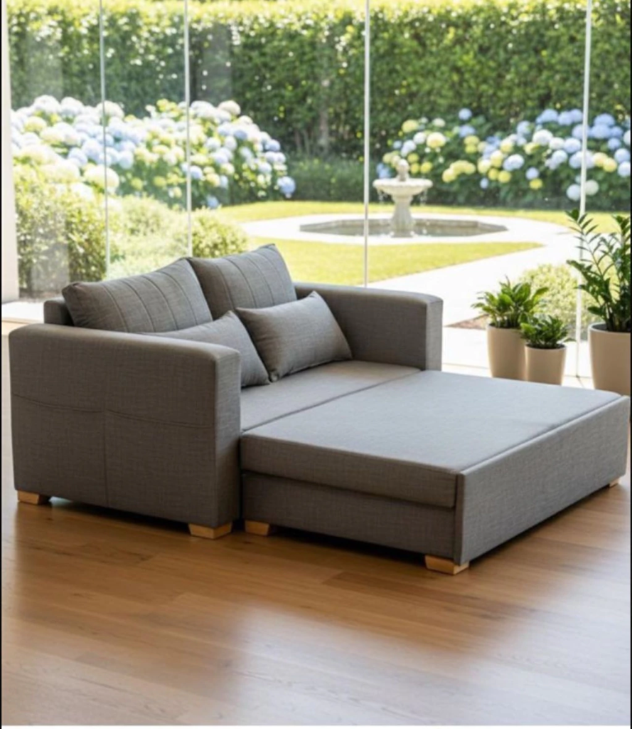 Sillón Mora (180x80, Pana cross – Black)